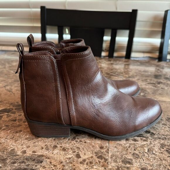 Michael By Michael Shannon Bootie Boots Sz 8 Brown​ - Picture 2 of 12